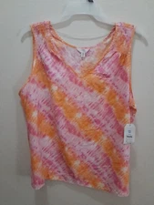Womens Time And Tru Size 2X 20 Core Tank Top Shirt NWT