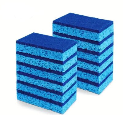 Dish sponge Non-Scratch Scrub for Dishes and kitchen cleaning USA SHIP