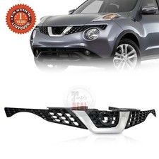 Front Bumper Grille Chrome For 2015-2017 Nissan Juke Sslsv