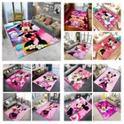 Popular Home Carpet Cartoon Print Mickey Minnie Large Area Carpet Gift