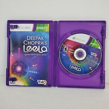 Xbox 360 Deepak Chopra's Leela Microsoft Kinect 2011 Complete