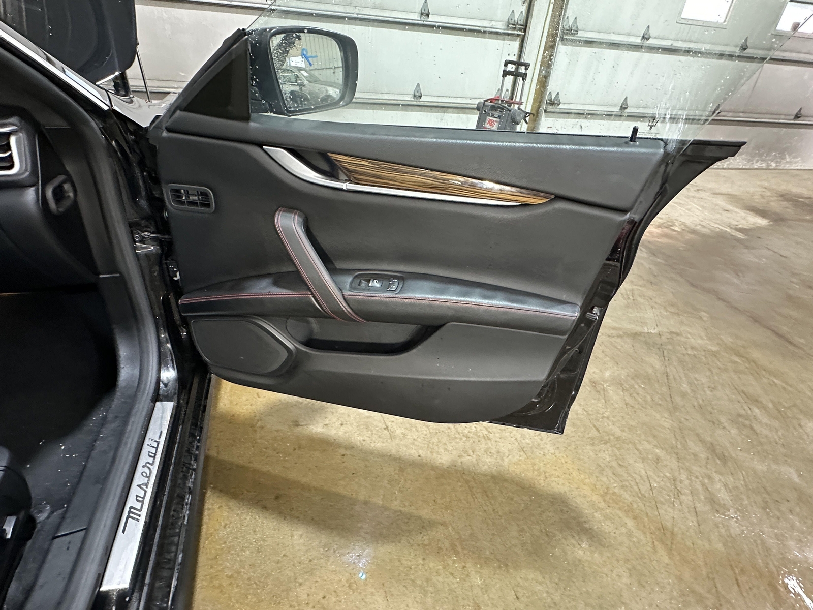 16 MASERATI GHIBLI PASSENGER RIGHT FRONT DOOR SHELL PAINT NERO VR./BLACK 820/A