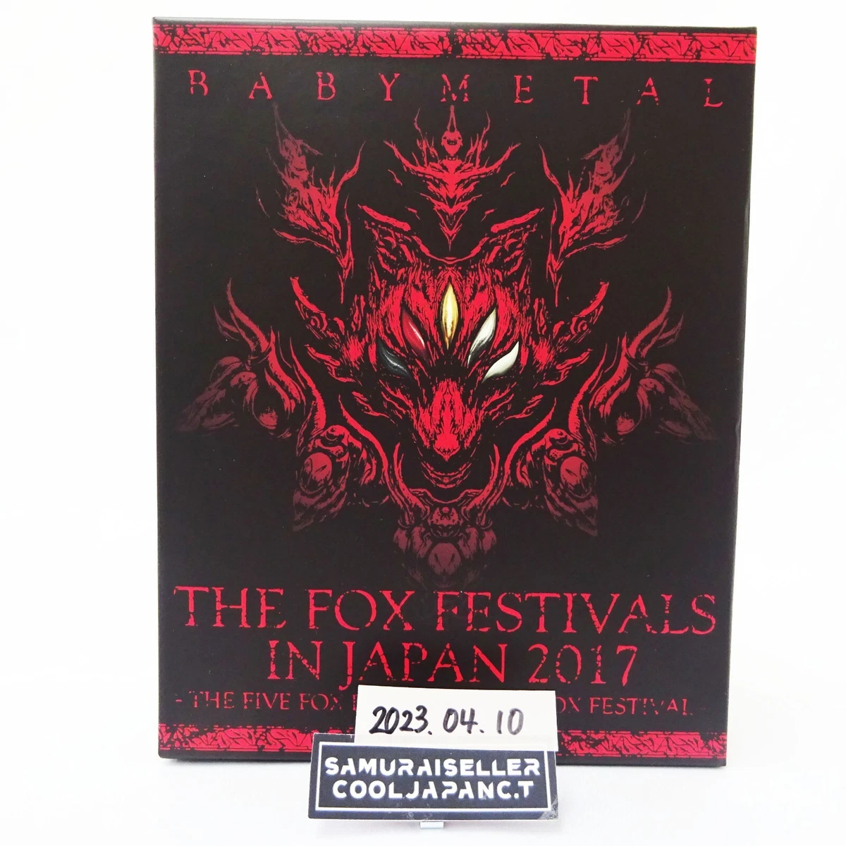 BABYMETAL THE FOX FESTIVALS IN JAPAN 2017 THE ONE Limited Blu-ray set of 6 USED