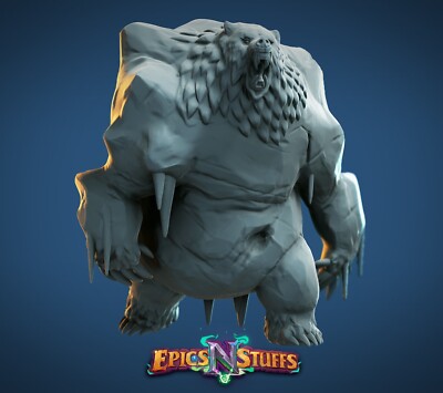 Ice Bear by Epics N Stuffs | D&D | DnD | Print on Demand