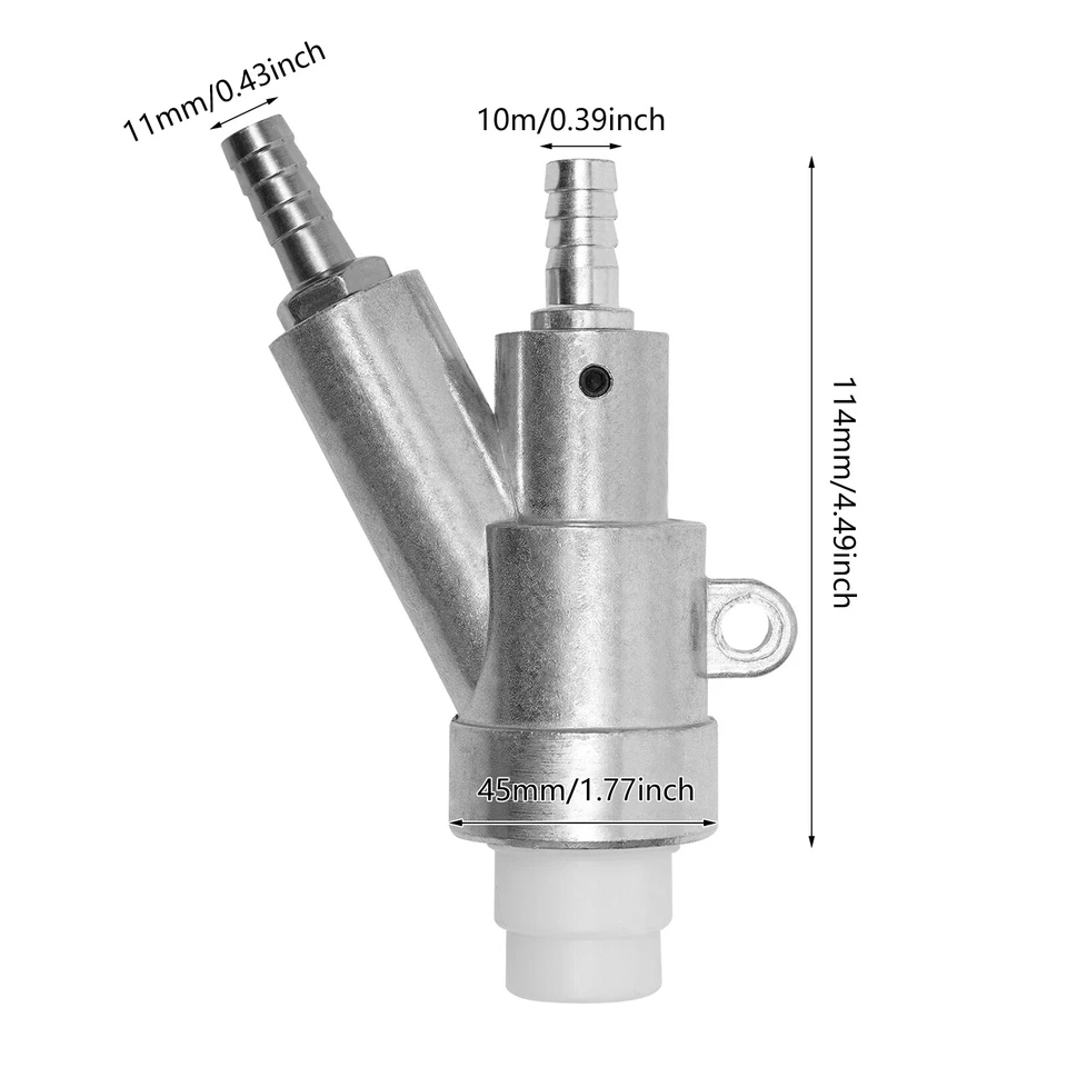 Пистолет пескоструйный B1 с насадкой из карбида бора для шкафа Sandlaster - Изображение 3 из 4