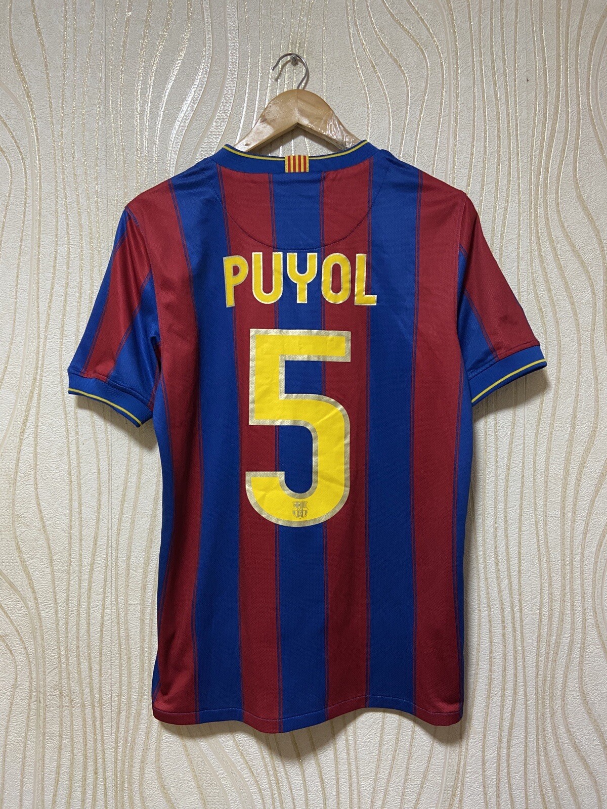 BARCELONA 2009 2010 HOME FOOTBALL SHIRT SOCCER JERSEY NIKE 343808496