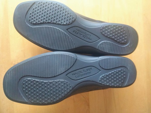 Damen Schuhe, Waldläufer, Gr. 4,5, schwarz, wie neu Klettverschluss, Weite K - Bild 3 von 5