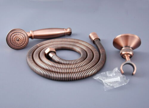 Red Copper Fitting Hand Held Shower Heads /Shower Hose /Shower Bracket 2hh128 - Picture 3 of 4