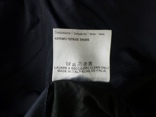 Brioni Blazer 56L/46L Cashmere Silk Blue Great Condition Jacket - 第 6/11 張圖片