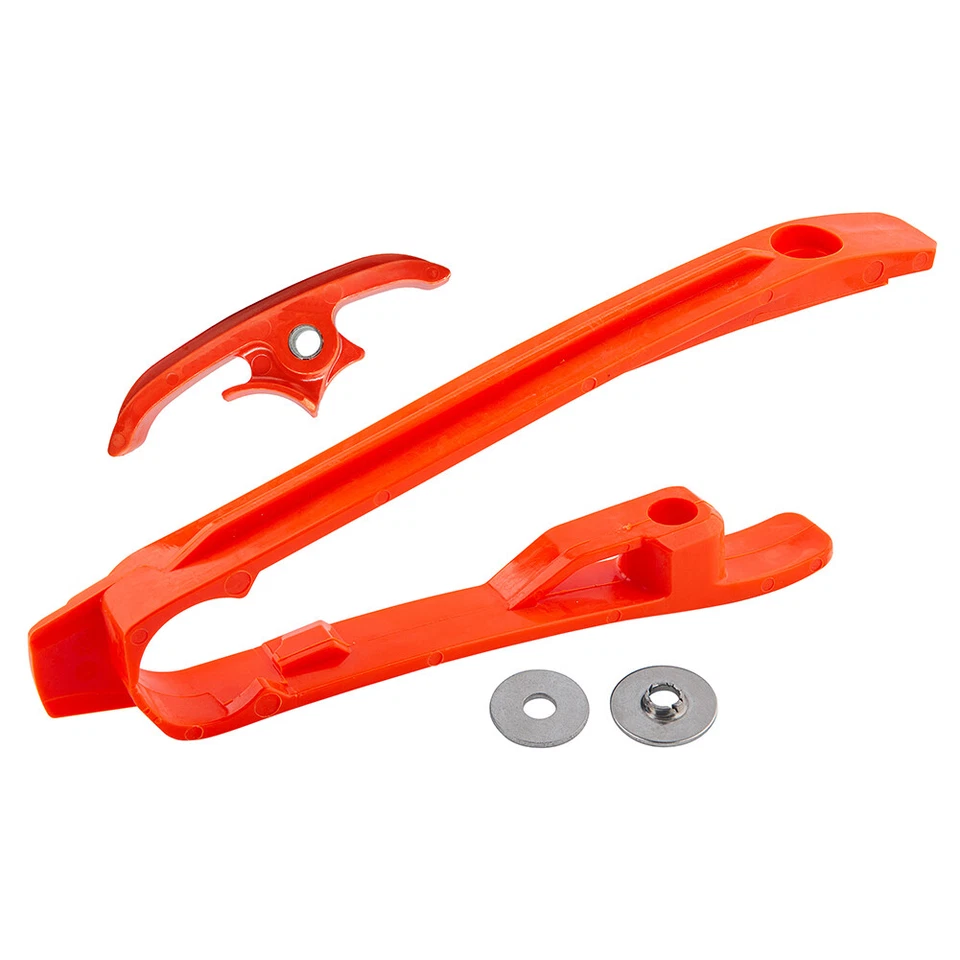Deslizante de cadena naranja para KTM 125SX 250SX 250XC 350EXC para Husqvarna FC250 FC350 Foto 2 de 4
