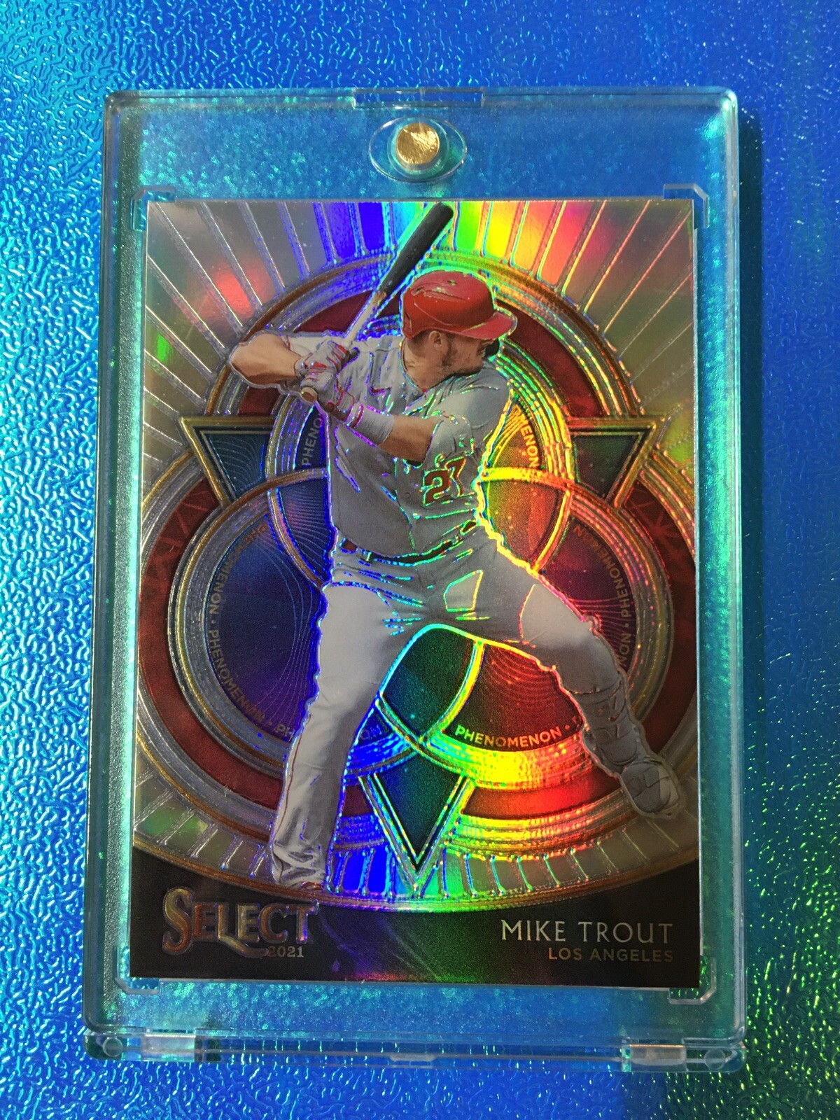 2021 Panini Prizm Mike Trout Prizm Phenomenon Insert Wow Nice Card $$ | eBay