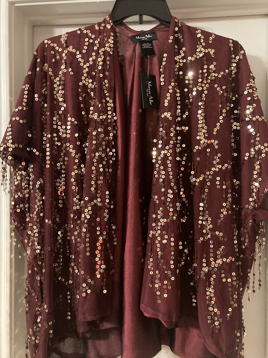 Sequin cover up jacket sale