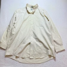 L.L.Bean Mens 17-34 shirt Button Down Striped Long Sleeve Casual Top 17-34