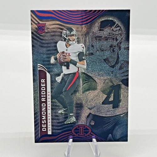 Panini Illusions Desmond Ridder Stardust RC 2022 novato #3-Atlanta Falcons