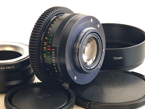 Helios-44M 58mm F/2.0 ANAMORPHIC Bokeh & Flare! Cine mod! For Sony E-mount NEX! - Picture 10 of 14