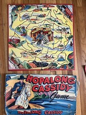1950 s Vintage Board Game/ Hopalong Cassidy