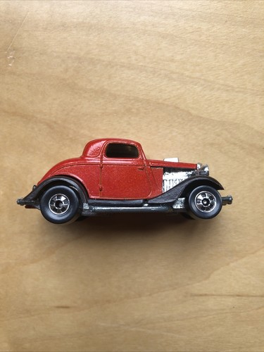 Hot Wheels 1979 Hot Rod 34' Ford Coupe - Red With Graphics - Hong Kong Base - Picture 2 of 8
