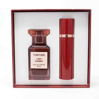 Tom Ford Unisex Lost Cherry Perfume Gift Set 50 ml + 10 ml New With Box