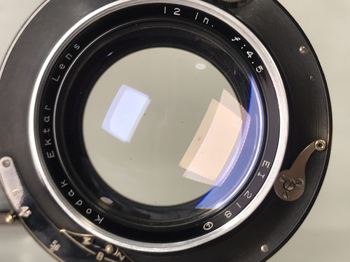 *Excellent+++* Kodak Ektar 12” F4.5 Large Format 8x10 Lens w/ Compound Shutter - Picture 13 of 24