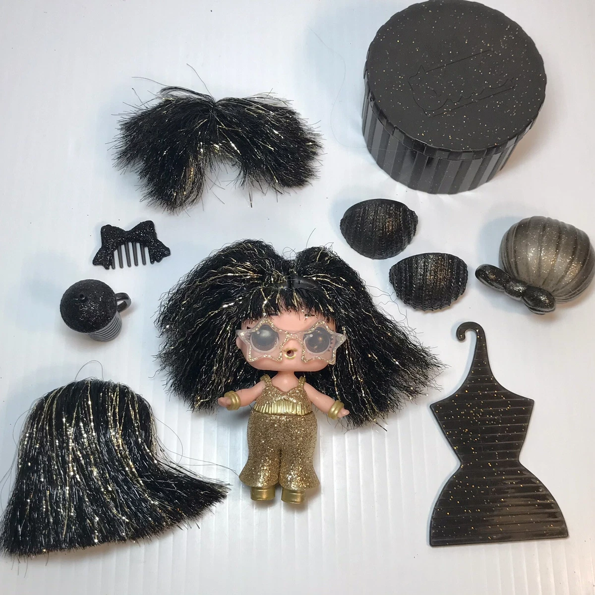 LOL Surprise Doll DISCO QUEEN Hairvibes Series Big Sister Glitter