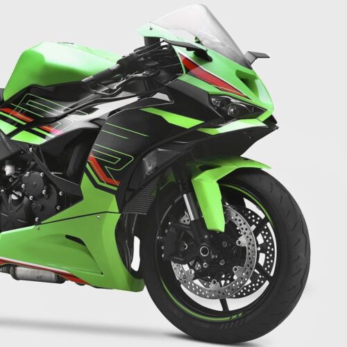 Hot 2025 ZX-6R Motorcycle Rear View Mirrors For Kawasaki Ninja 636 ZX-6R 2019-24 - Picture 5 of 13