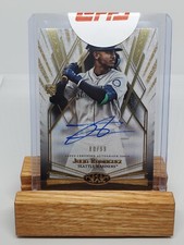 2022 Topps Tier One Julio Rodriguez Break Out Auto /99 ON CARD AUTO! IN HAND!!!