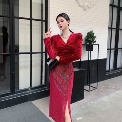 strapless open back dress ZARA Red satin mini dress – Can I Borrow it Babe main image 1