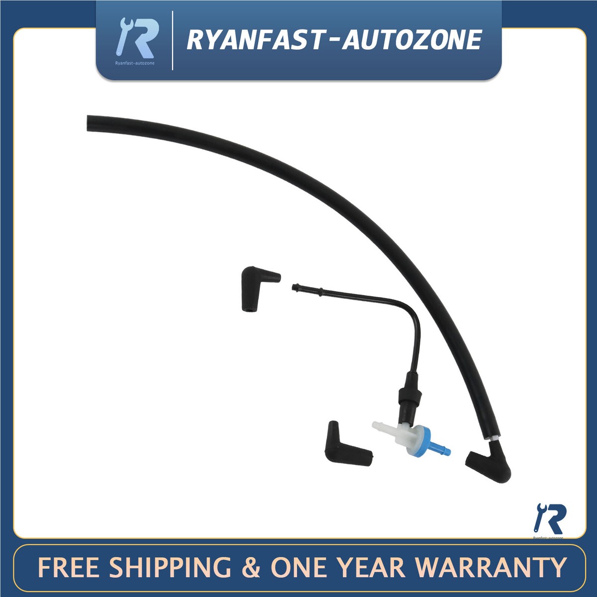 Vacuum Line Tube BL34-7A788-AA FOR Ford F150 Auto Hub Lock Check
