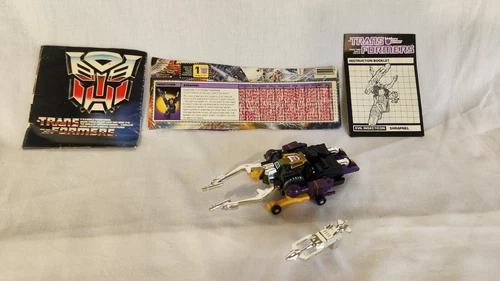 Shrapnel 100% Complete 1984 Vintage Hasbro G1 Transformers Action Figure
