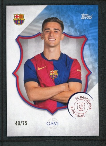2025 GAVI 40/75 TOPPS OFFICIAL CLUB PRODUCT 125 LEGACY