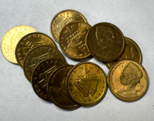 GREECE 1 DRACHMA, Konstantinos - vintage Greek pre-Euro coin (1976-1986 type)