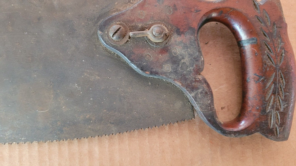 Antique Flooring Atkins Type Saw Wood Stair Tool Vintage Pat. Dec. 12