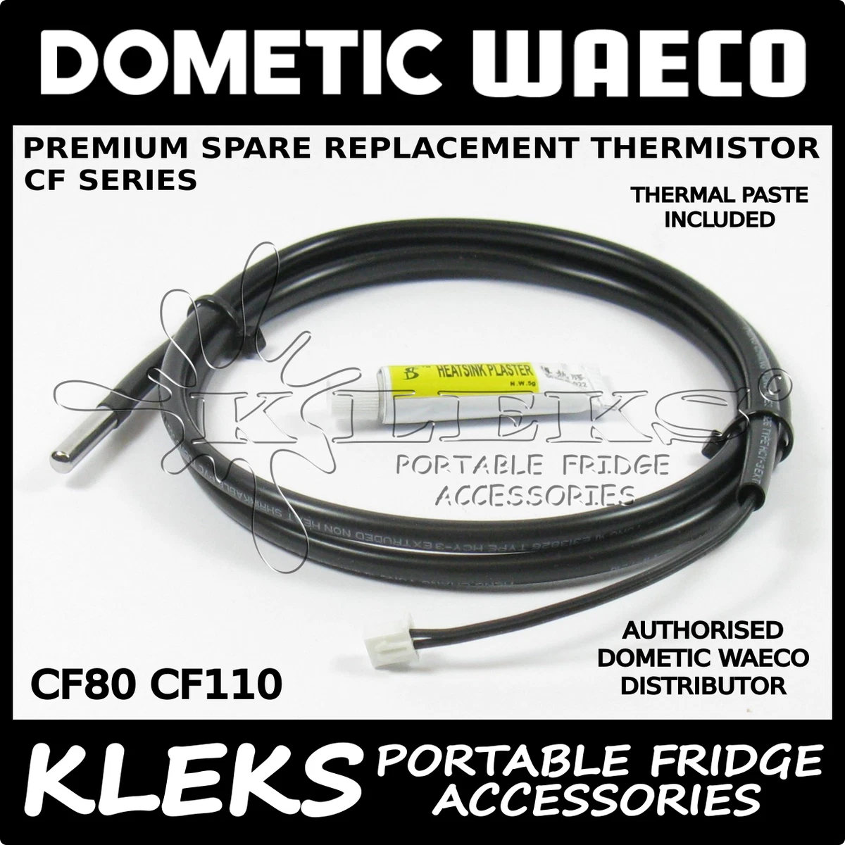 Spare Replacement DOMETC WAECO Thermistor Thermal Paste Suit CF80 CF110 Fridge