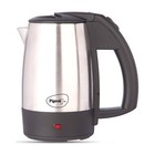 Electric Water Kettle Tea Kettle with Steel Body 0.5L 1000W, Color - Silver,