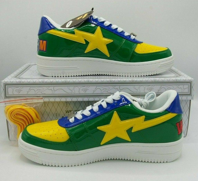 a bathing ape bapesta patent black