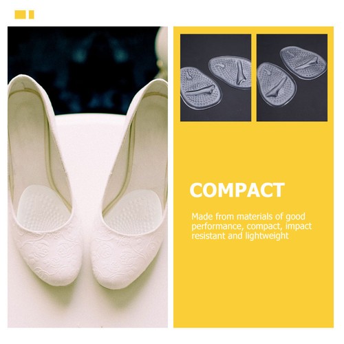 5 pièces coussinets de pied avant pour femme semelle intérieure à talon haut - Photo 12/12