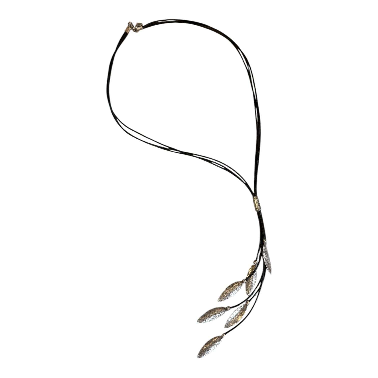 Silpada Layered Leaf Necklace N3224