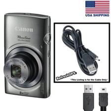 Canon PowerShot ELPH 160 Digital Camera USB Cable Transfer Cord Replacement