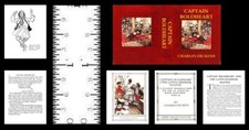 1:12 SCALE MINIATURE BOOK CAPTAIN BOLDHEART CHARLES DICKENS DOLLHOUSE SCALE