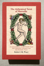 The Alchemical Tarot of Marseille Tarot Deck by Robert Place, small press