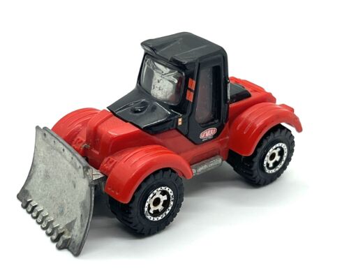 Matchbox Tractor Plow 2005 Mattel Rare Red & Black Lil' Mule (B1)