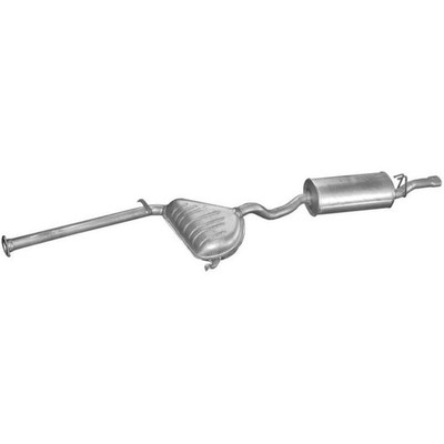 Endschalldämpfer Auspuff für Alfa Romeo 146  1.6 i.e. Schrägheck 103 PS NEU