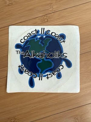 Tha Alkaholiks - Loud Records - Promo Sticker Coast II Coast (1995)  Rare