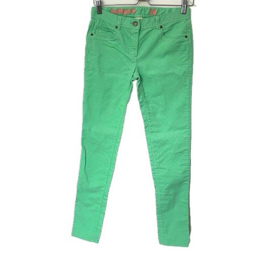 J. Crew Crewcuts Toothpick Corduroy Pants Green Adjustable Waist Girl’s Size 14 - Picture 9 of 9