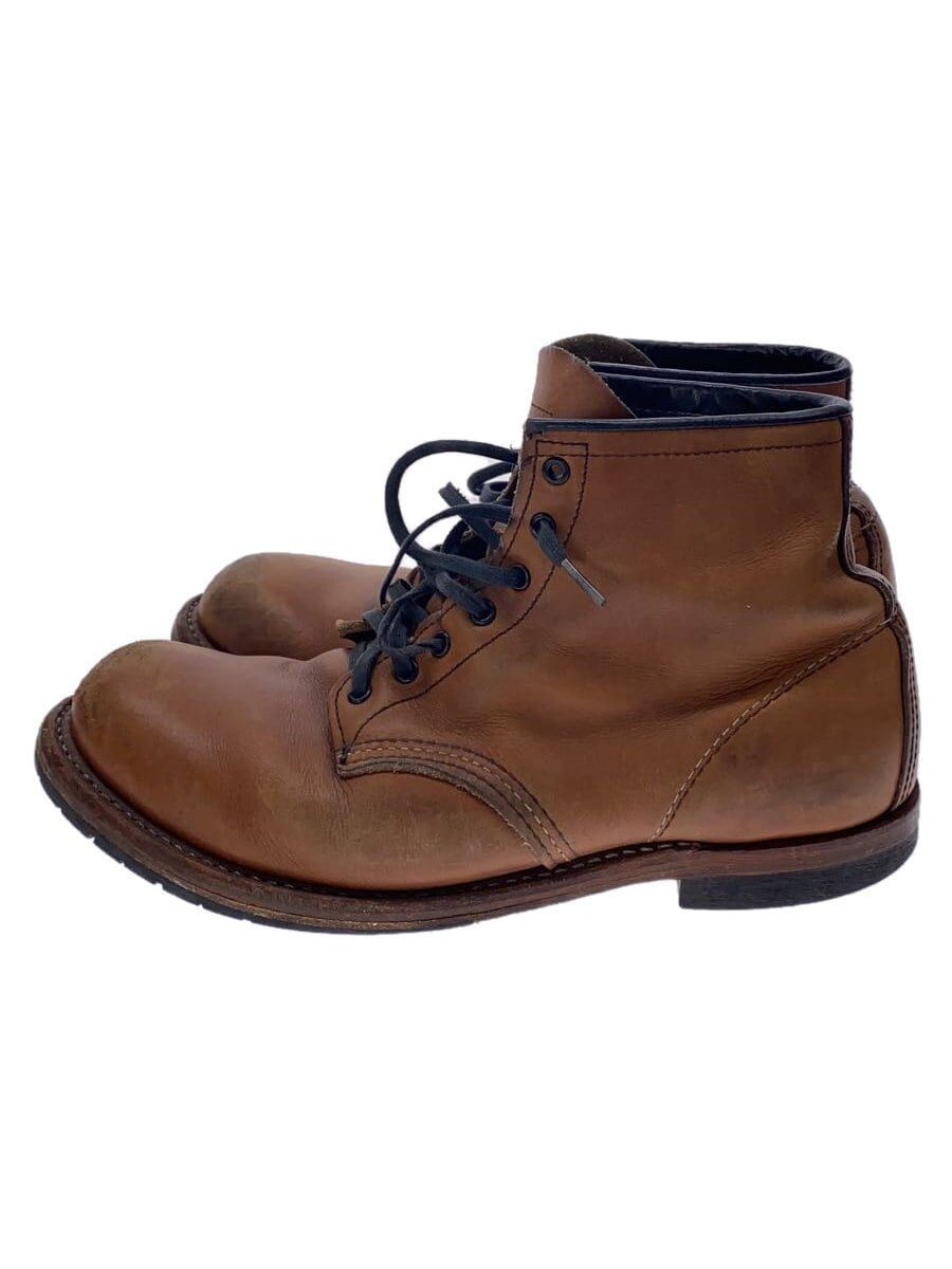 RED WING lace up boots Beckman 27.5 cm Brown leather 9016 year old 