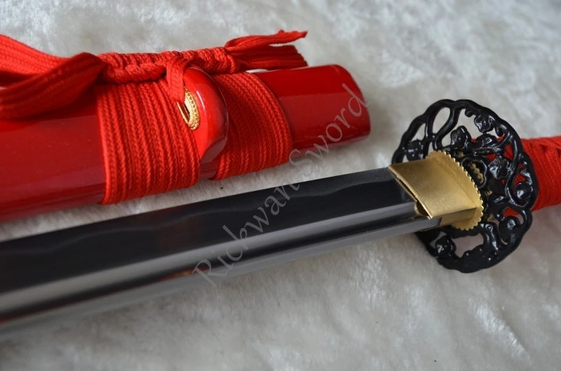 正品 手工制作 日本武士刀 T10 钢刀片 全唐锋利 — 第 2/4 张图片