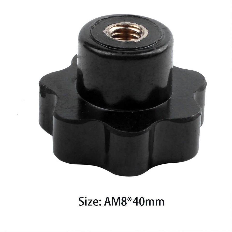 Sterngriffmutter M8 Griffdurchmesser 40mm Sterngriff Klemmknopf Innengewinde - Bild 4 von 4