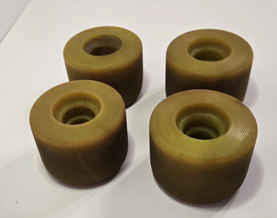 🔥Powell Peralta Rat Bones 65mm 85A vintage wheels 1980s original set USA rare Foto 2 de 4