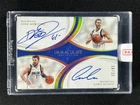 2018-19 Panini Immaculate Collection Dirk Nowitzki/Luka Doncic Dual Auto RC /25