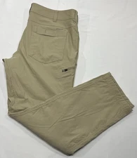 Eddie Bauer First Ascent Pants Mens 40x30 (38x28) Gorpcore Outdoor Cargo Beige